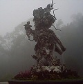 kumbakarna statue botanic gardens bali