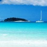 yacht and  Daydream Island