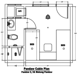 pandaw cabin plan