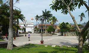 Copan Ruinas town square
